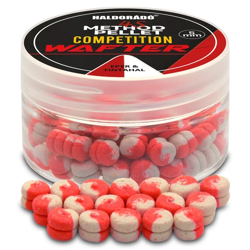 HALDORÁDÓ 4S Method Pellet COMPETITION 5mm - Eper & Tintahal
