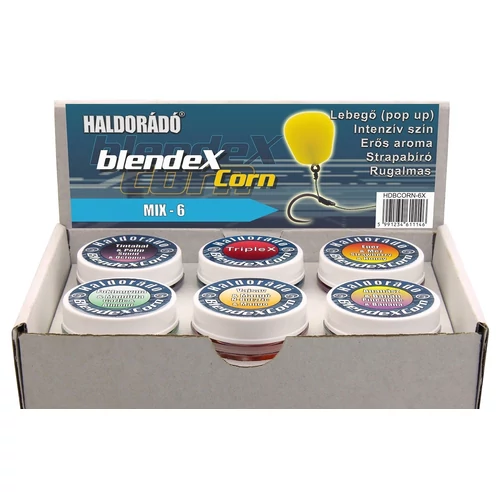HALDORÁDÓ BlendexCorn MIX 6 íz egy dobozban
