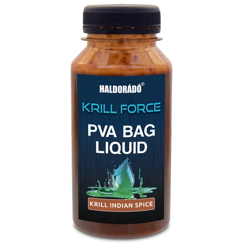HALDORÁDÓ KRILL FORCE PVA Bag Liquid - Krill Indian Spice