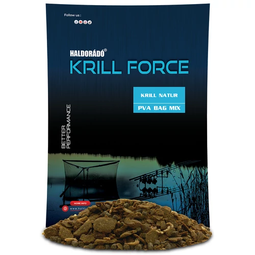 HALDORÁDÓ KRILL FORCE PVA Bag Mix - Krill Natur