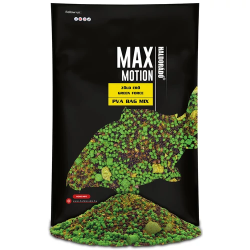 HALDORÁDÓ MAX MOTION PVA Bag Mix - Green Force
