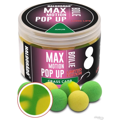 HALDORÁDÓ MAX MOTION Boilie Pop Up 16mm Limited Edition - Amur