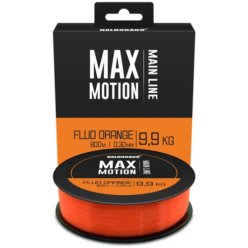 HALDORÁDÓ MAX MOTION Fluo Orange 0,30mm/800m/9,9kg monofil zsínór