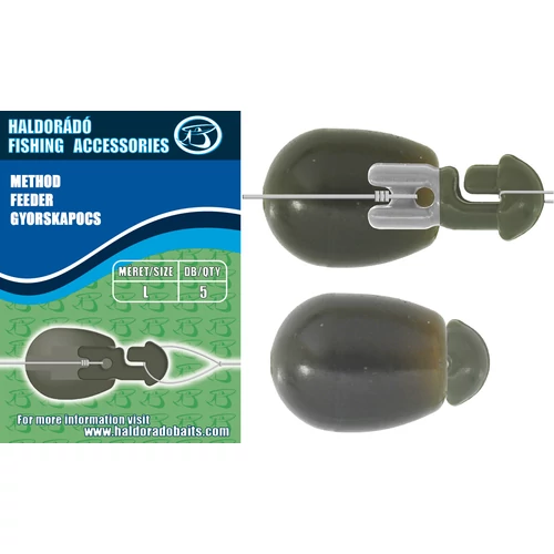 HALDORÁDÓ Method feeder gyorskapocs L-es