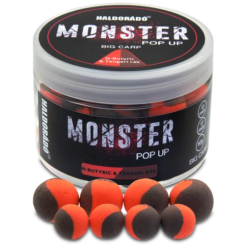 HALDORÁDÓ MONSTER Pop Up Big Carp - Vajsav & Tengeri rák