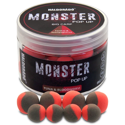 HALDORÁDÓ MONSTER Pop Up Big Carp - Tonhal & Szúnyoglárva