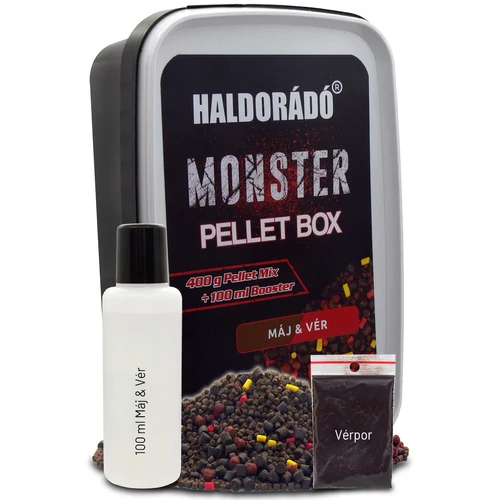 HALDORÁDÓ MONSTER Pellet Box - Máj & Vér