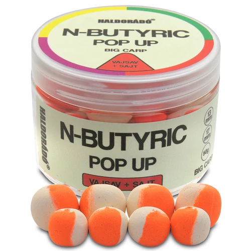 HALDORÁDÓ N-Butyric Pop Up Big Carp 13, 17mm - Vajsav+Sajt