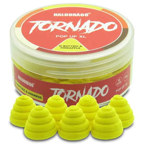 HALDORÁDÓ TORNADO Pop Up XL 15 mm - N-Butyric & Ananász