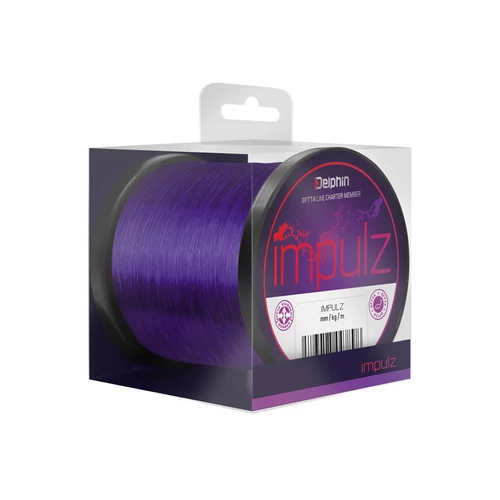 DELPHIN IMPULZ Lila 0,25mm 5,4kg 600m pontyozó zsínór