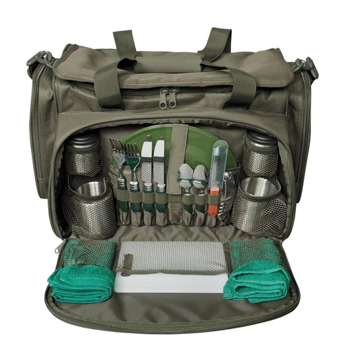 JRC Defender II Session Cooler Food Bag thermo táska étkészlettel