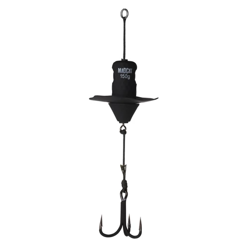 MADCAT A-STATIC Silent Teaser 17cm 3/0 150g S BLACK