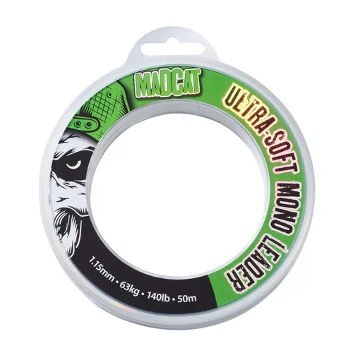 MADCAT ULTRA-SOFT Mono Leader előkezsínór 1,15mm/50m
