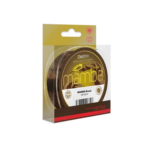 DELPHIN MAMBA Feeder Bronz 0,18mm/2,9kg/300m pontyozó zsinór