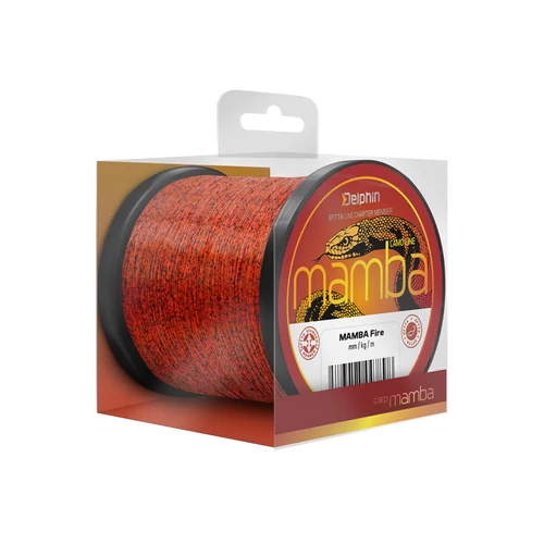DELPHIN MAMBA Carp Fire 0,34mm/8,1kg/300m pontyozó zsinór