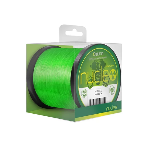 DELPHIN NUCLEO fluo zöld 0,28mm/6,4kg/1200m pontyozó zsinór