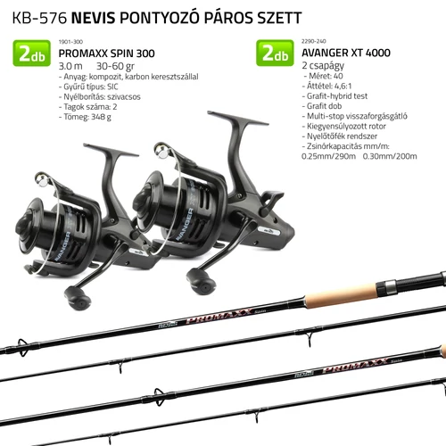 NEVIS Pontyozó páros szett 300