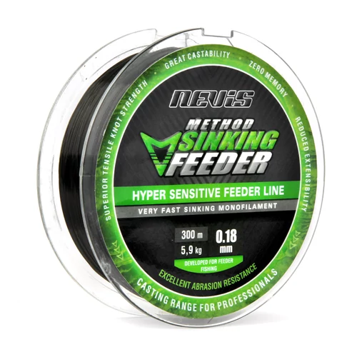 NEVIS Method Sinking Feeder 300m/0.20mm