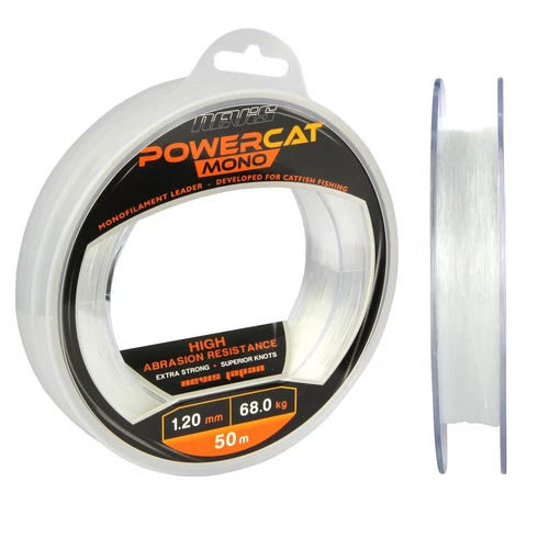 NEVIS Powercat harcsázó előkezsinór mono 50m/1.3mm