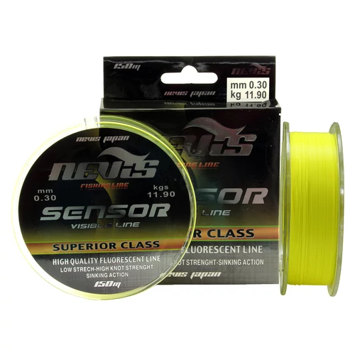 NEVIS Sensor Fluo 600m/0.22mm pontyozó zsínór
