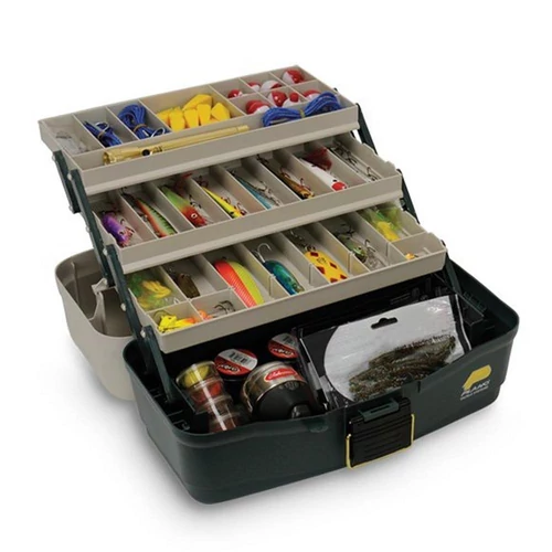 PLANO Eco-Friendly Three-Tray Tackle Box horgász láda