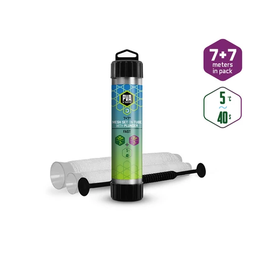 DELPHIN PVA n’tastic háló 2in1 KÉSZLET 7m+7m/25mm+35mm gyorsan oldódó