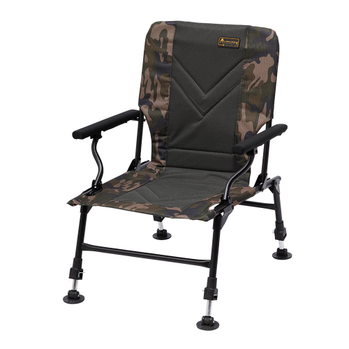 PROLOGIC AVENGER RELAX CAMO CHAIR W/ARMRESTS & COVERS Horgász szék