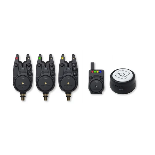 PROLOGIC C-SERIES PRO ALARM SET 3+1+1 Red/Green/Yellow elektromos kapásjelző szett