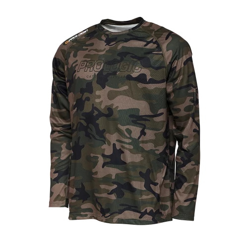 PROLOGIC CAMO LONG SLEEVE T-SHIRT hosszú ujjú terepmintás póló M-es