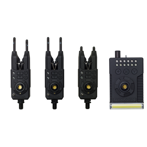 PROLOGIC FULCRUM RMX PRO BITE ALARM PRESENTATION SET 3+1 MULTI COLOUR kapásjelző szett