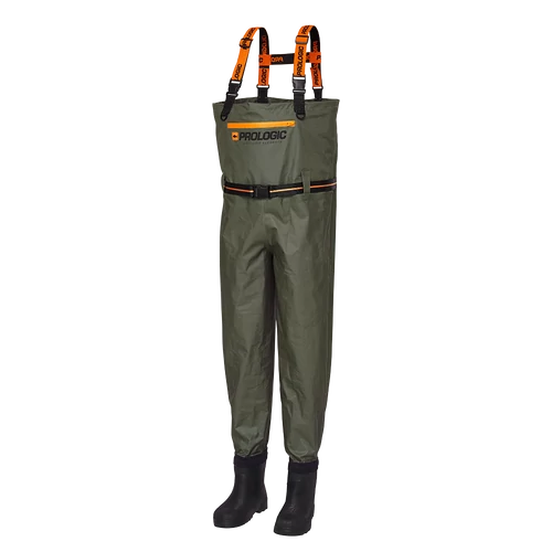 PROLOGIC INSPIRE CHEST BOOTFOOT WADER EVA SOLE L 42-43 melles gázlócsizma