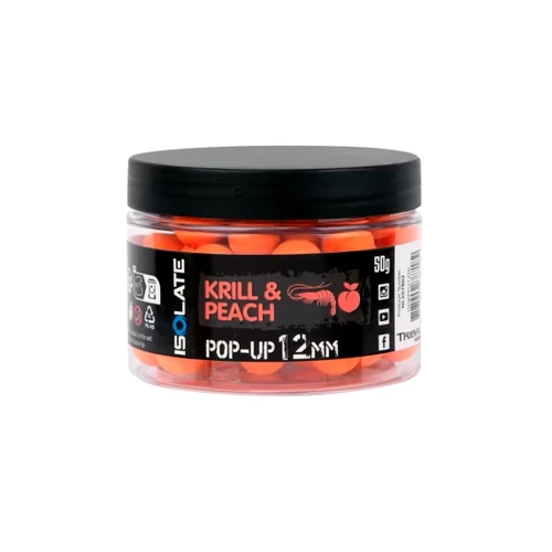SHIMANO Isolate Pop-Up Krill Peach 12mm 50g Fluoro Orange