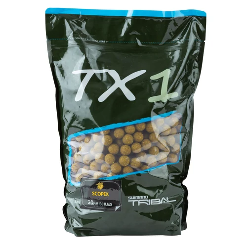 SHIMANO TX1 Boillie Scopex 20mm 1kg bojli