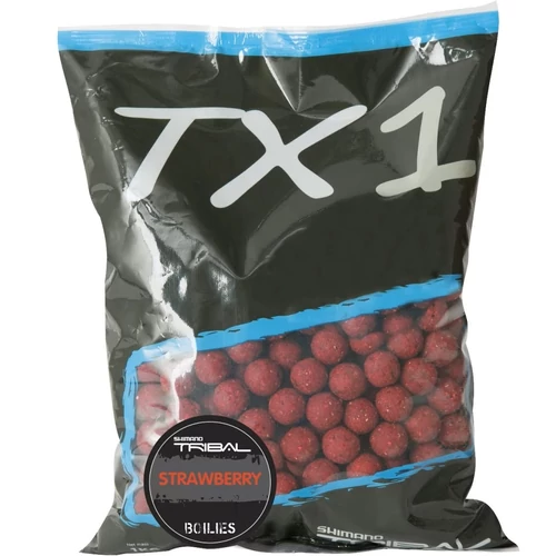 SHIMANO TX1 Boillie Strawberry 20mm 1kg bojli