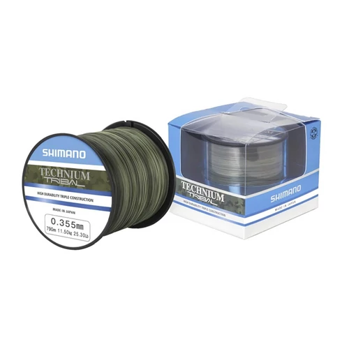 SHIMANO Line Technium Tribal 1100m 0.305mm 8.5kg Camou monofil zsínór