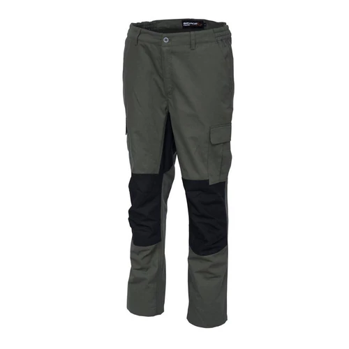 SAVAGE GEAR Fighter Trousers Olive Night S-es cargo nadrág