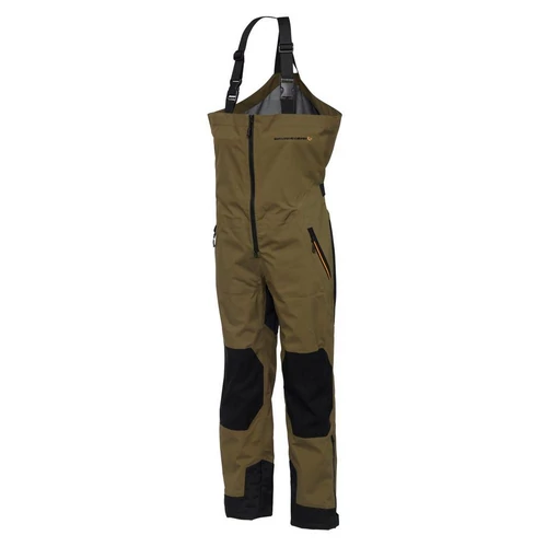 SAVAGE GEAR SG4 Bib And Brace Olive Green XXXL-es kantáros nadrág