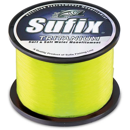 SUFIX TRITANIUM Neon Chartreuse 0.33mm/1095m pontyozó monofil zsínór