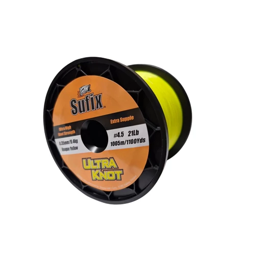 SUFIX ULTRA KNOT Yellow 0,35/1005m monofil pontyozó zsínór