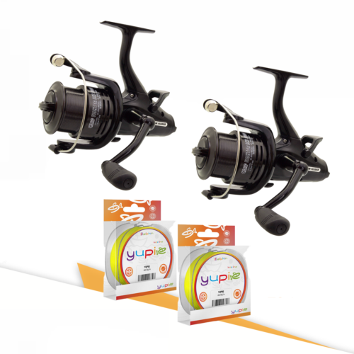 BY DÖME TEAM FEEDER Carp Fighter LCS 6000 DUO-PACK