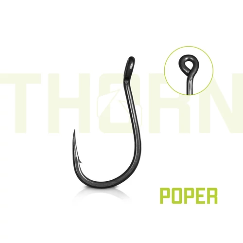 DELPHIN THORN Poper 11x #4 pontyozó horog