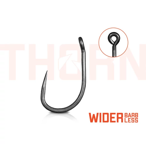 DELPHIN THORN Wider BarbLESS 11x #4 pontyozó horog