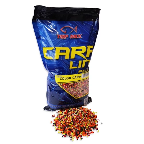 TOP MIX Carp Line Micro etető pellet - Color Carp