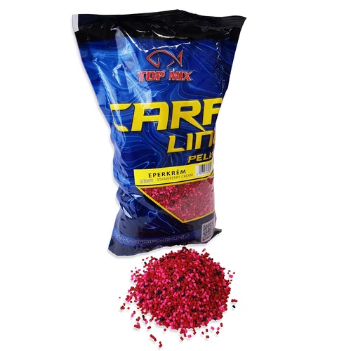 TOP MIX Carp Line Micro etető pellet - Eperkrém