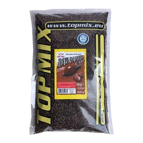 TOP MIX Dynamic Carp etető pellet Máj