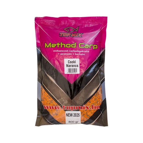 TOP MIX Method Carp Csoki-Narancs Etetőanyag