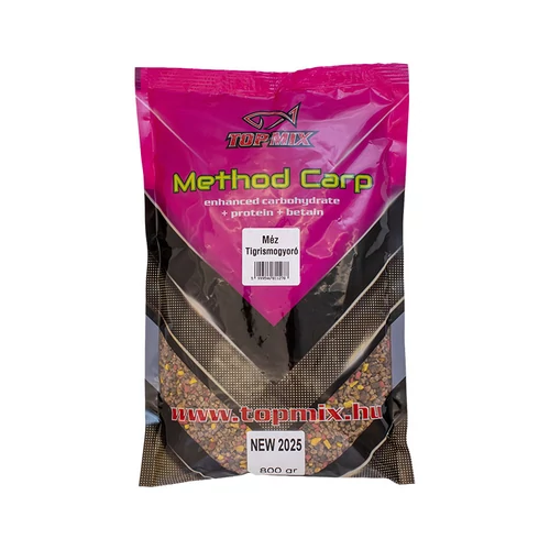 TOP MIX Method Carp Méz - Tigrismogyoró Etetőanyag