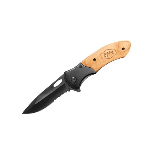 DELPHIN WOODY Zsebkés penge 8,5cm