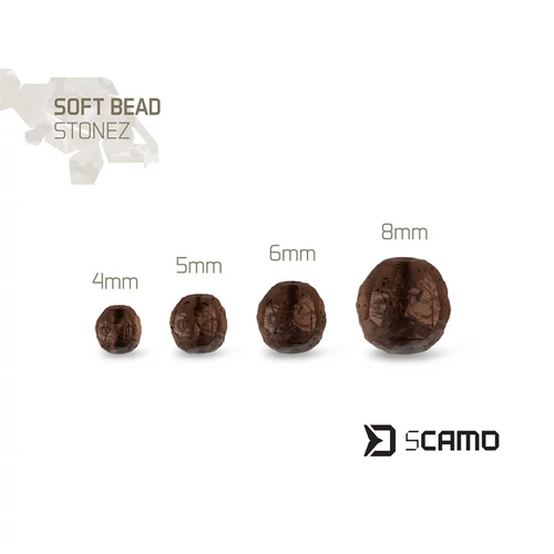 DELPHIN sCAMO STONEZ puha ütköző gyöngyök 60db vegyes