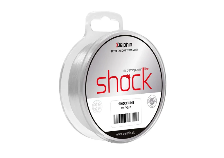 DELPHIN SHOCK Line 0,50mm/15,0kg/80m előtétzsinór